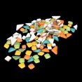 thumbnail image 3 of Bright Mosaic Tiles Assorted Craft Glass rectangles for DIY Pieces Stones Orange, 3 of 8