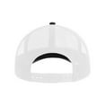 thumbnail image 3 of Atlantis Headwear ZION Sustainable Five-Panel Trucker Cap-BLACK/ WHITE, 3 of 3