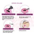 thumbnail image 4 of Anneaux de Colle pour Extensions de Cils Anneaux de Colle100 PCS, Support de Colle pour Cils pour Ventilateur de Cils de Volume, Tasse de Colle pour Cils pour Fournitures de Cils, Rose, 4 of 5