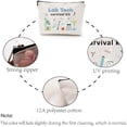 thumbnail image 4 of Lab Tech Survival Kit Bag Makeup Bag Canvas Cosmetic Bag Multi Purpose Pen Case Zipper Toiletry Travel Bag Case Purse Pouches for diy making, 4 of 6
