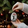 thumbnail image 5 of Ghoulish Mummy with Santa Hat Ornament, Sinister Holiday Keepsake for Halloween Lovers, 5 of 6