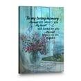 thumbnail image 4 of In My Loving Memory Canvas Wall Art – Peaceful Floral Vase & Butterfly Design, Sympathy Gift for Loss, Bereavement Quote Home Decor, 4 of 4