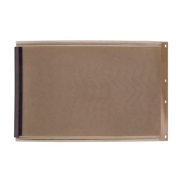 Puerta para perros resistente a impactos de TPU, repuesto para puerta de aluminio y plástico, 20,5 x 32 cm (8,1 x 12,6 pulgadas)