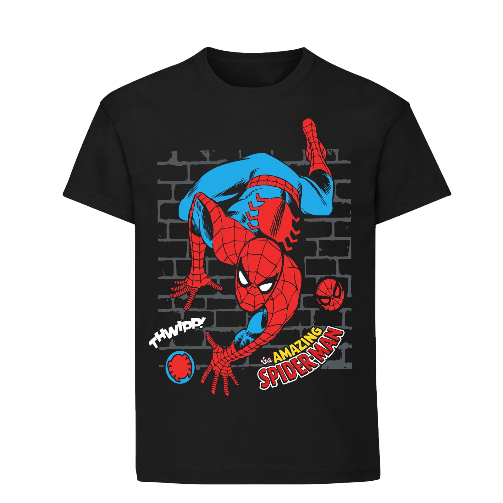 spider man web crawler t shirt