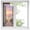 Brown, variant on Vintage Door Coastal Window Privacy Film, Sunset Seaside Summer Beach Static Cling UV Sun Blocking Heat Control Window Tint Day and Night, Non-Adhesive One Way Windows Privacy Cover 35.4''x78.7''