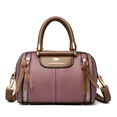 thumbnail image 3 of Bolsos de hombro tipo bandolera de lujo genuinos para mujer, bolsos de mano informales de diseñador para mujer, bolsos y carteras de cuero suave de calidad Boston, 3 of 5