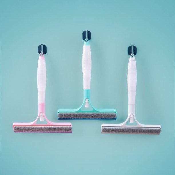 Descuentos Exclusivos Online, Escobilla de goma con pulverizador de agua multifuncional para una limpieza eficaz de espejos y superficies de vidrio con un mango cómodo y fácil de usar Akmoler