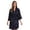 Satin - Navy, variant on Just Love Womens Satin Solid Kimono Robe 6756-BLK-M (White, Large)