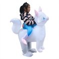 thumbnail image 5 of Ropa inflable de gato para montar, disfraces de personajes de Anime a la moda para actuaciones, niños y niñas, 5 of 5