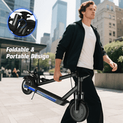 350W Electric Scooter Adults,19MPH Top Speed,21 Miles Max Range,8.5Pneumatic Tires Foldable Commuting E Scooter for Adults with APP