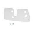 thumbnail image 2 of Placa de refuerzo de pestillo de puerta 926-264 Kit plateado para camioneta pickup delantera izquierda para 1500 accesorio repuesto reemplaza, 2 of 8