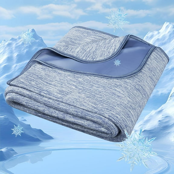Degrees of Comfort Cooling Blanket King Absorbs Heat to Keep Body Cool for Hot Sleepers,Soft, Breathable and Lightweight Summer Cold Blankets for Bed 108 x 90