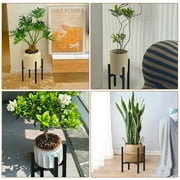 Urban Deco Adjustable Metal Plant Stand Outdoor & Indoor Fits for 8-14 inches Plant Pot Stand Mid Century Modern Planter Pot Holder Corner Plant Stands
