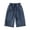 Blue, variant on Coerni Girls Casual Jean Shorts Trendy High Waisted Stretchy Denim Shorts Summer Y2k Knee Length Casual Jorts Cowgirl Workwear