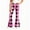 00##-Pink2589, variant on Kiijoy Girls Polka Dot Flare Pants Casual Fit Bootcut Pants Trousers, Sizes 5-6
