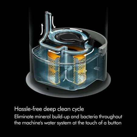 Dyson - PH01 Pure Humidify + Cool Smart Tower Humidifier & Air Purifier - Black/Nickel