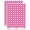 Hot Pink, variant on Trumpet and Banner Royal Medieval 200+ Round Stickers - Hot Pink - Gloss Finish - 0.50" Size