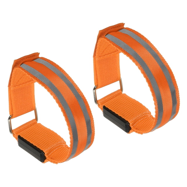 Unique Bargains Bracelet LED, 2 Bracelets Lumineux LED, Orange