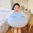 thumbnail image 2 of 厂家批发二次元原神史莱姆抱枕关于我转生成为利姆露团子公仔娃娃as the picture45厘米（0.65kg）可拆洗 Deng Xun unisex, 2 of 2