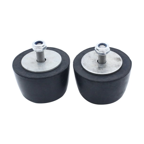 2 Piezas de Tope de Goma Negro Sunnimix para 1987-2018 Capucha con cojín para parachoques