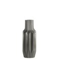thumbnail image 1 of Collection Tendances Urbaines 53047 Vase Rond à Motifs en Céramique avec Col Court&44; Taupe Foncée - Petit, 1 of 2