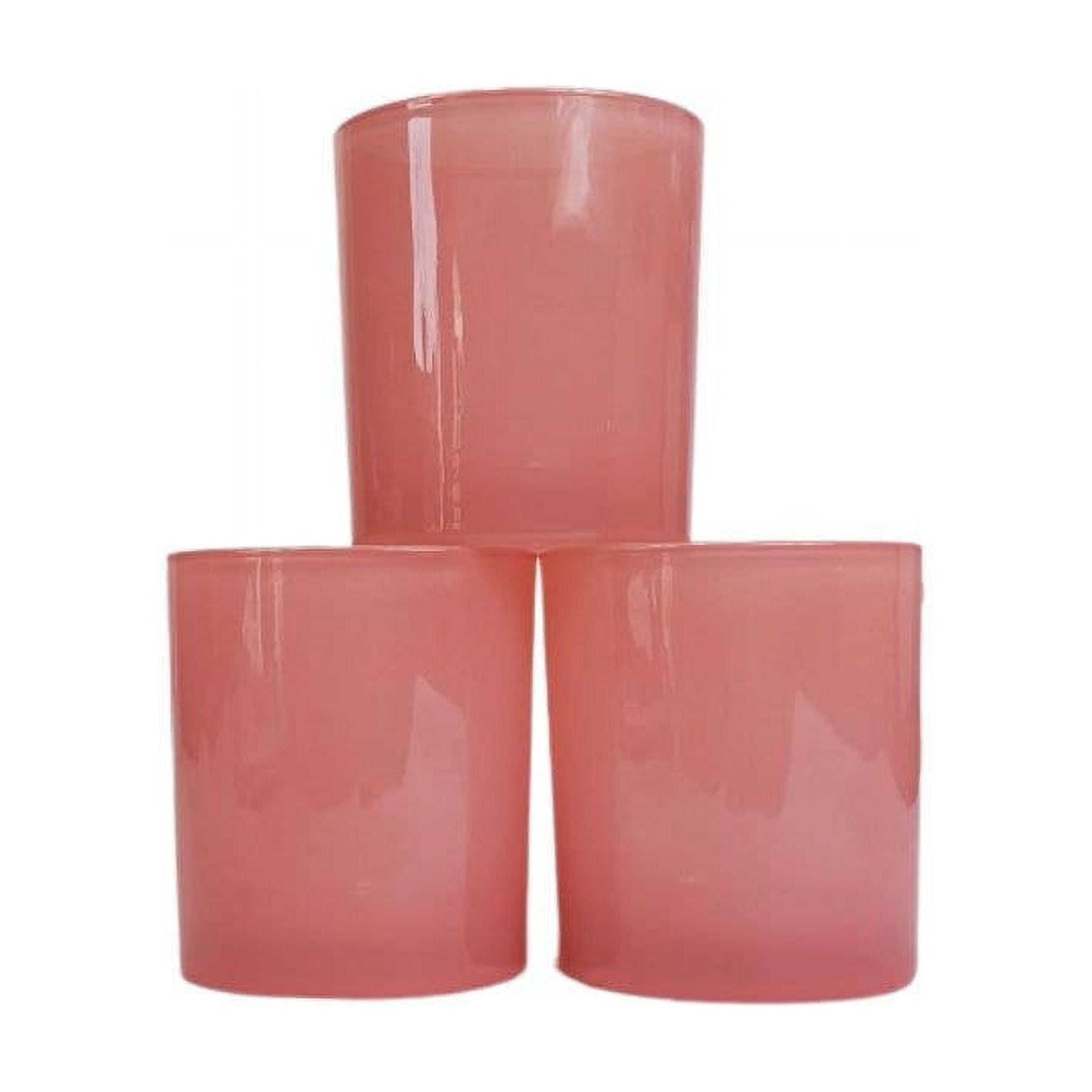 14 oz. Havana Ballerina Pink Empty Candle making Jar candle vessels for DIY candle-making projects (Box of 36) FREE SHIPPING