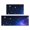 Colorful Starry Sky and Universe-1, variant on Colorful Starry Sky and Universe Anti Fatigue Kitchen Rugs Set Of 2, Non Slip Washable Decorative Floor Mats for Kitchen Sink Laundry, 17"x30" and 17"x47"