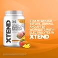 thumbnail image 2 of XTEND Original BCAA Powder, Sugar Free Post Workout Muscle Recovery Drink with Amino Acids and 7g BCAAs, Mango Madness Flavor, 30 Servings, 2 of 8