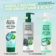thumbnail image 5 of Garnier Fructis Pure Clean Hair Reset Rebalancing Shampoo with Charcoal, 12 fl oz, 5 of 7