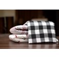 thumbnail image 3 of Dearfoams 100% Cotton Flannel Super Soft Sheet Sets, Buffalo Check White, Queen, 3 of 6