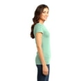 thumbnail image 2 of District Adult Female Women Electric Heather Short Sleeves T-Shirt Mint Medium, 2 of 2