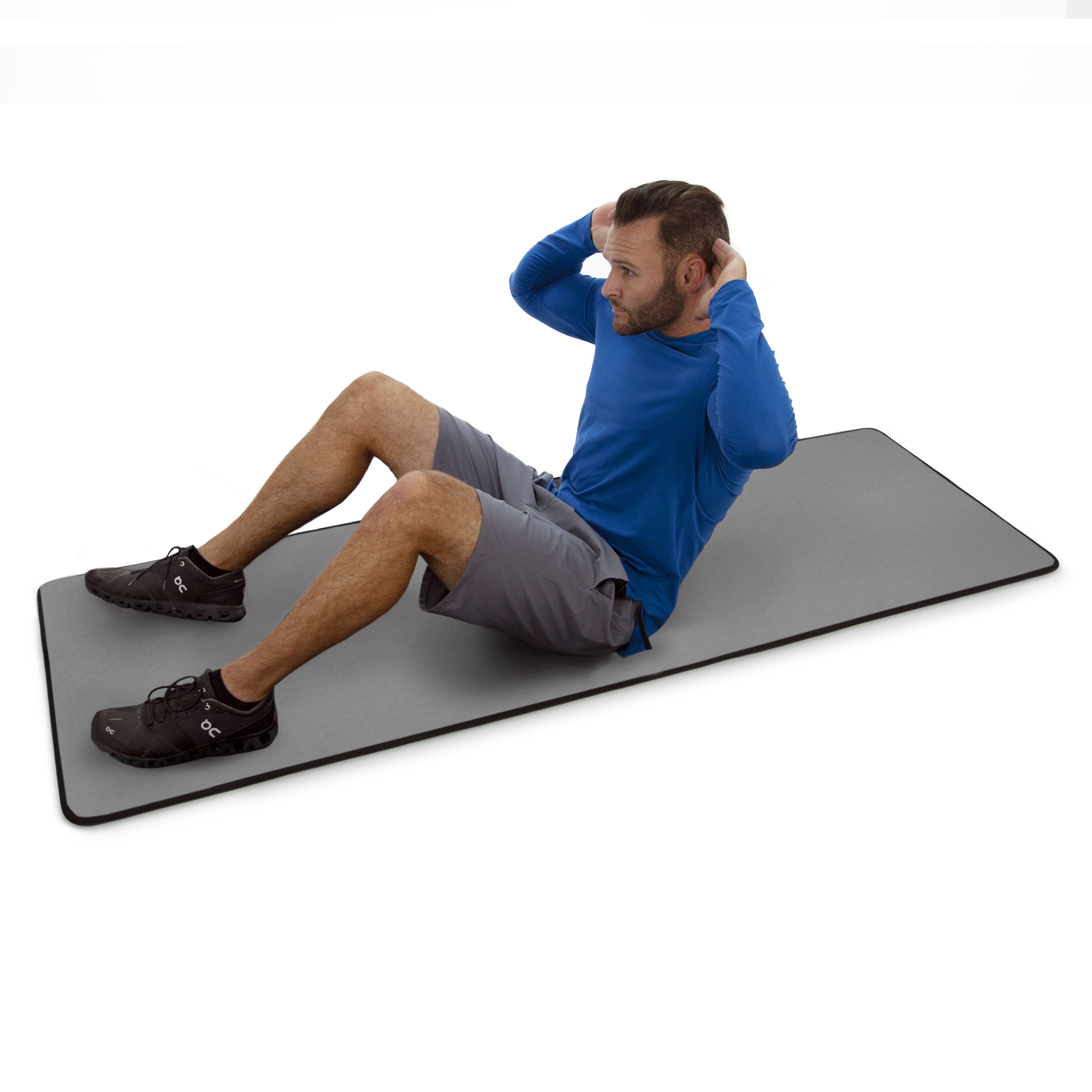 Microdry - Deluxe Multi-Purpose Fitness Mat, 12mm Thick, 24