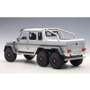 Mercedes G63 AMG 6X6 Silver 1 18 Model Car by Autoart