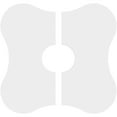 thumbnail image 4 of 16"OD x 4"ID x 5 1/2"C x 1"P Luna Architectural Grade PVC Contemporary Ceiling Medallion, Two Piece, 4 of 11