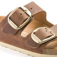 thumbnail image 4 of BIRKENSTOCK Women's Arizona Big Buckle Cognac Oiled Leather Sandal - 1011072, 4 of 10