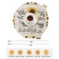 thumbnail image 6 of 15 Inch Round Placemats Set of 4, Sunflowers Non Slip Heat Insulation PP Table Mats, Vintage Bee You Are My Sunshine Retro Washable Place Mats for Kitchen Dining Party Table Decor, 6 of 7
