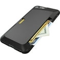 thumbnail image 2 of Smartish iPhone 6 Plus/6s Plus Wallet Case - Wallet Slayer Vol. 1 [Slim + Protective] Credit Card Holder for Apple iPhone 6s Plus/6 Plus (Silk) - Black Tie Affair, 2 of 7