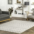 thumbnail image 4 of nuLOOM Moroccan Blythe Grey 8' Transitional Square Rug, 4 of 7
