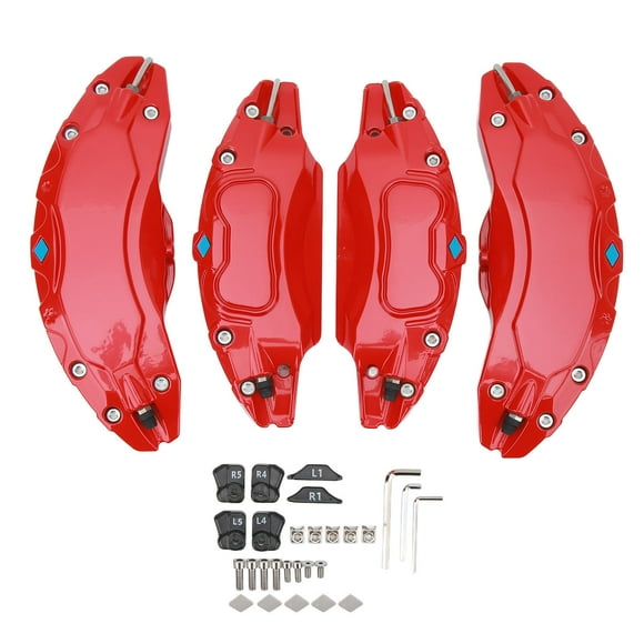 Brake Caliper Cover Guard,4 Pcs 19in 20in Car Calliper Accessories Caliper Coversfor Model Optimized for Excellence
