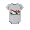 thumbnail image 3 of Pijamas familiares a juego de Navidad, Santa Hustle Christams en julio, conjuntos de Pijamas cortos grises, 3 of 3