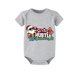 thumbnail image 3 of Pijamas familiares a juego de Navidad, Santa Hustle Christams en julio, conjuntos de Pijamas cortos grises, 3 of 3