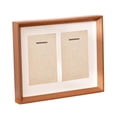 thumbnail image 1 of DOLITY Dual Medal Display Case Decoration Gifts Photo Frame for Patches Badge Award Style C, 1 of 8