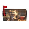thumbnail image 2 of Lsque Cartoon Cooking Cat Mailbox Cover Standard Size ,Magnetic Mailbox Covers Post Wraps Letter Box Cover -25.5x21 in, 2 of 9