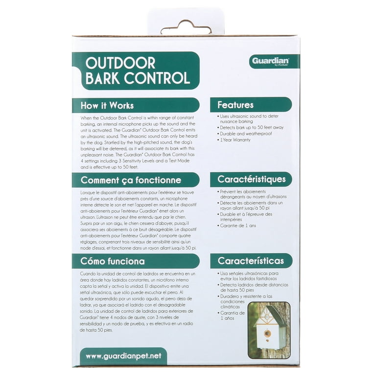 Guardian outdoor bark control hotsell