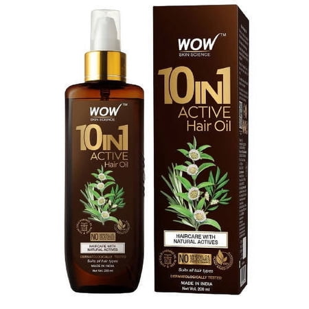 Wow Skin Science 10-in-1 Active Hair Oil -200 ml