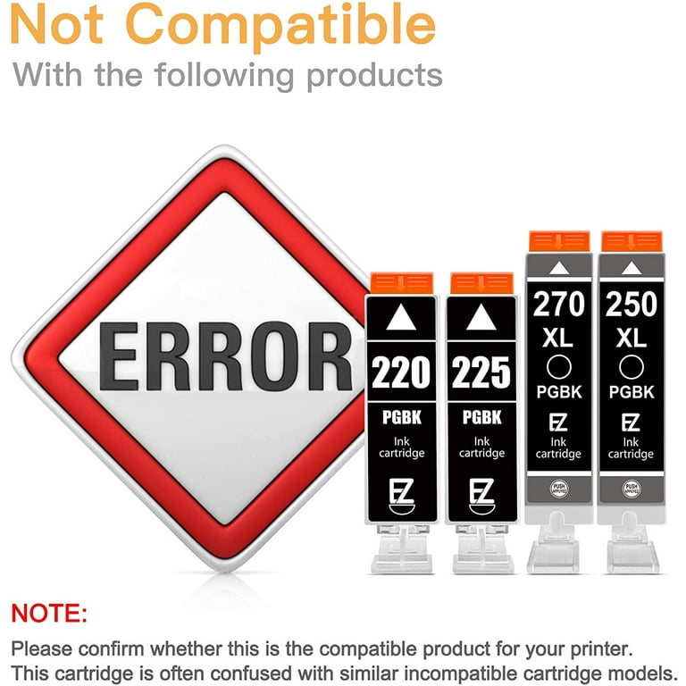 E-Z Ink 280 XXL 281 XXL Compatible Cartridge for PGI-280XXL CLI-281XXL (5 Pack), Size: ‎4.72 x 4.02 x 2.44 Inches