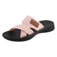 thumbnail image 6 of Dakaela Summer Sandals for Women 2026 with Arch Support Orthopedic Slip on Slides Ladies Comfortable Summer Beach Casual Slippers Light Pink Size 9, 6 of 8