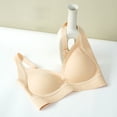 thumbnail image 7 of Sngxgn Sports Bras for Women,Padded Sports Bra Tank Top High Impact Longline Workout Yoga Bra(Beige,XL), 7 of 7
