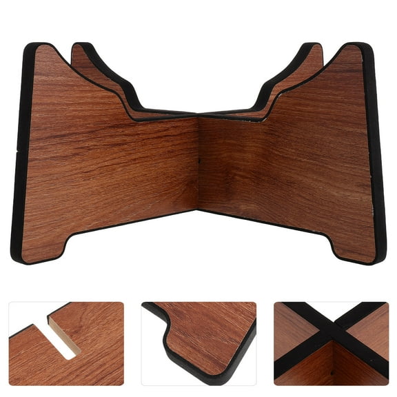 Masteelf Tongue Drum Support Stand Ethereal Wooden Display Stand for Home and for 12 to 14 Inch Drum Display