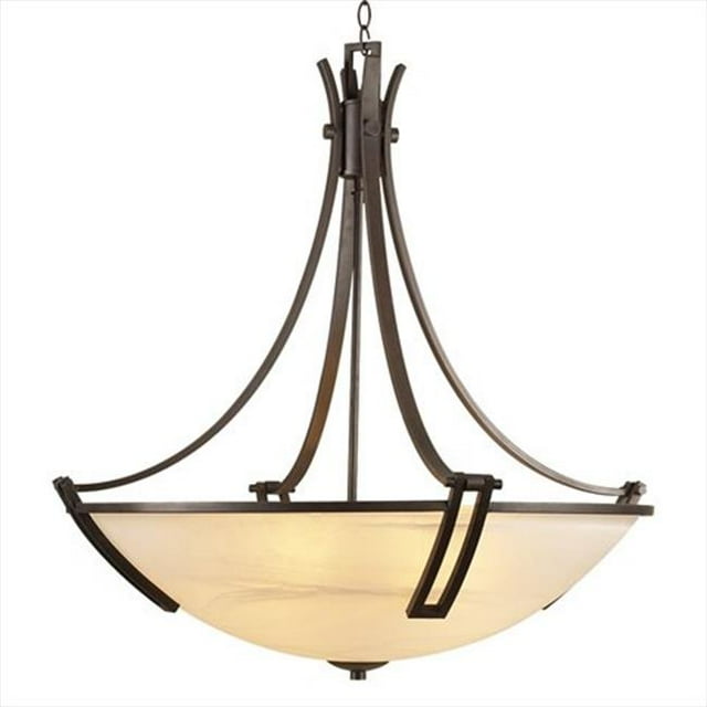 Highland Chandeliers 5 Light Incandescent 60W in Oil Rubbed Bronze